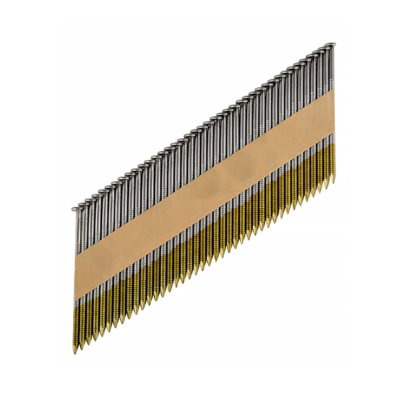 Гвоздь реечный 34 градуса 3.05х90 мм ершеные на бумаге / 2000шт // Mainpack
