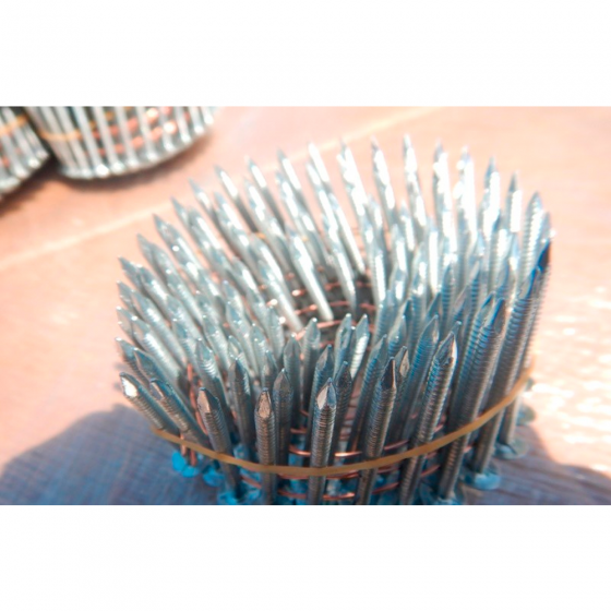 Кровельные гвозди CRN 3.05х38 ершеные оцинкованные /3600шт // M-MECH