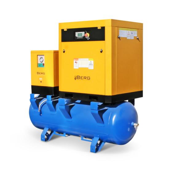Винтовой компрессор Berg ВК-5.5РО-270 - 8 бар (IP55)