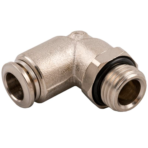 Фитинг цанговый L-образный Aignep 5711600009 под трубку Ø6 с наружной резьбой G1/4"