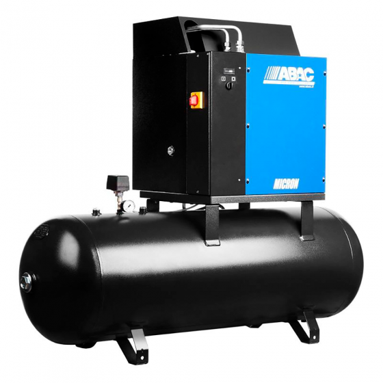 Винтовой компрессор ABAC MICRON 15 - 270 - 10 бар (стартер звезда-треугольник)