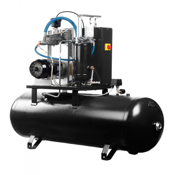 Винтовой компрессор ABAC MICRON 15 - 270 - 10 бар (стартер звезда-треугольник)