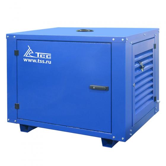 Бензогенератор 7 кВт TSS SGG 7000EA в кожухе МК-1.1