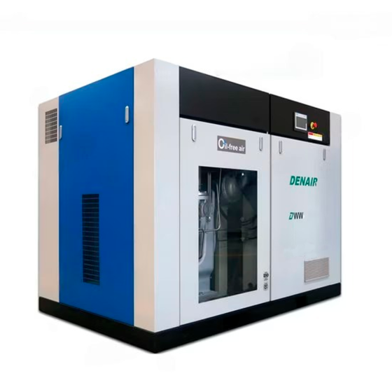Винтовой компрессор DENAIR DWL-110(W)-3 безмасляный