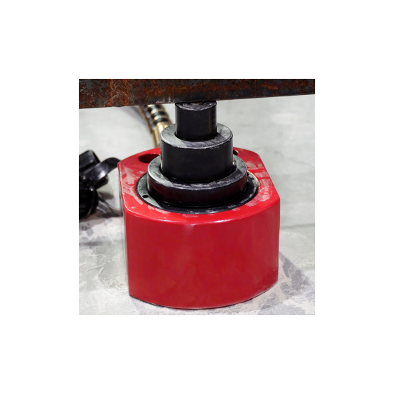 Домкрат гидравлический, телескопический, однополостной 30 т, ход 54 мм [HRH-CY0203050]