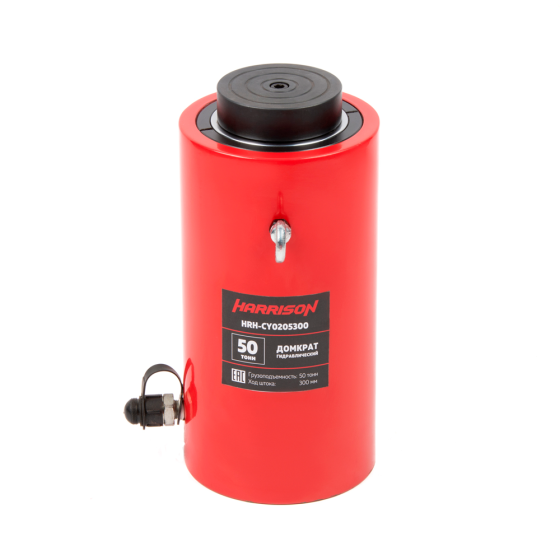 Домкрат гидравлический, телескопический, однополостной 50 т, ход 300 мм [HRH-CY0205300]
