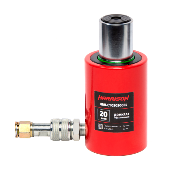 Домкрат гидравлический, однополостной 20 т, ход 50 мм [HRH-CY03020051]