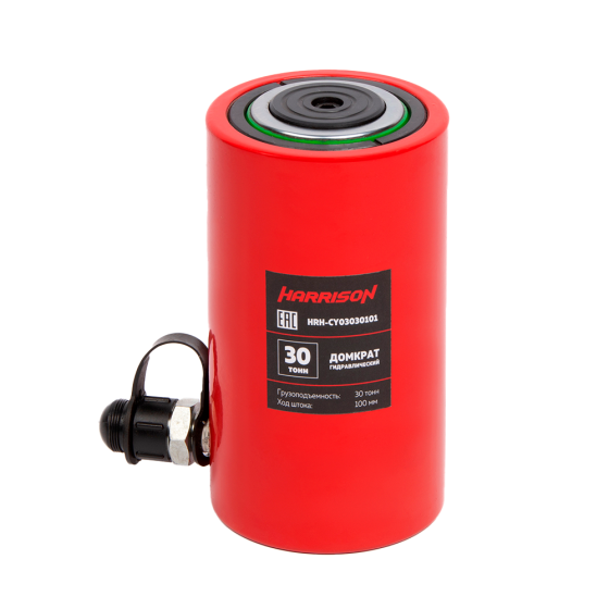 Домкрат гидравлический, однополостной 30 т, ход 100 мм [HRH-CY03030101]