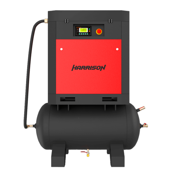 Винтовой компрессор с ременным приводом Harrison HRS-94750T3 - 8 бар (IP54)