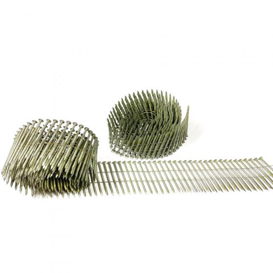 Гвозди барабанные BDC 25x40 BK RING ершеные / 10800шт //  BeARUS