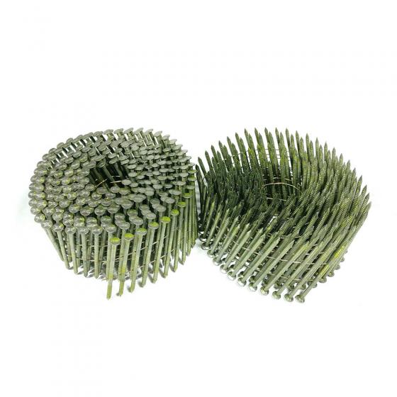 Гвозди барабанные BDC 25x40 BK RING ершеные / 10800шт //  BeARUS