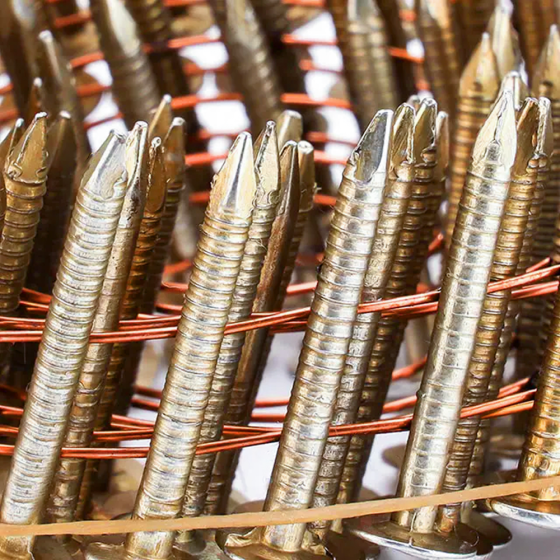 Гвозди кровельные барабанные 3,05/22 мм ершеные оцинкованные / 3600шт // FROSP