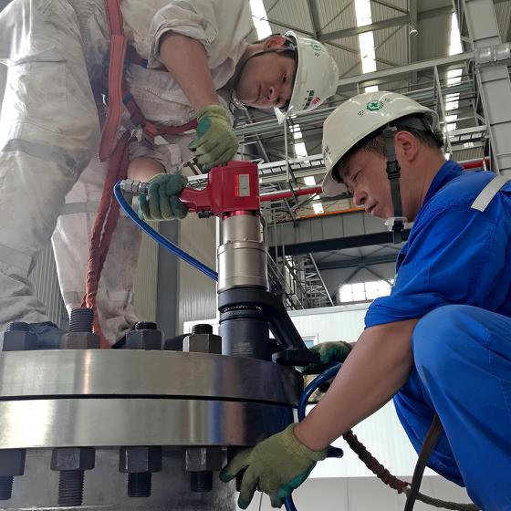 Пневмогайковерт динамометрический односкоростной FROSP LPK-46