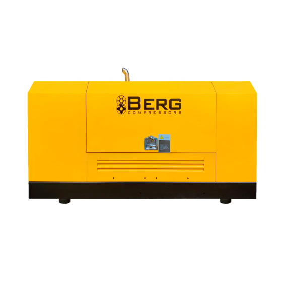 Компрессор дизельный передвижной Berg М-6-8 - 8 бар