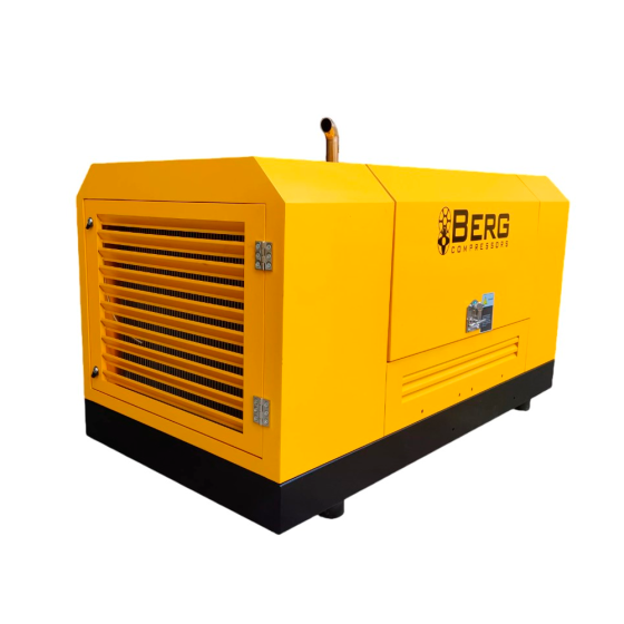 Компрессор дизельный передвижной Berg М-6-8 - 8 бар