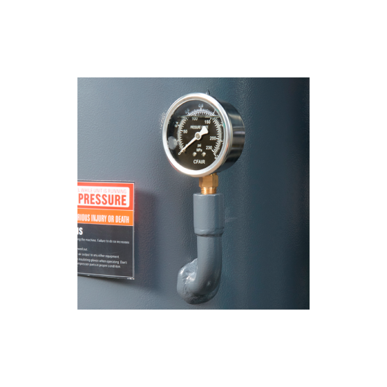 Винтовой дизельный компрессор Master Blast MB-275В-7+АС с осушителем, на раме