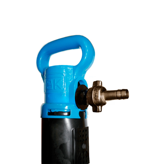 Пневматический отбойный молоток МОП-4 (ТЗК) с одинарной рукояткой