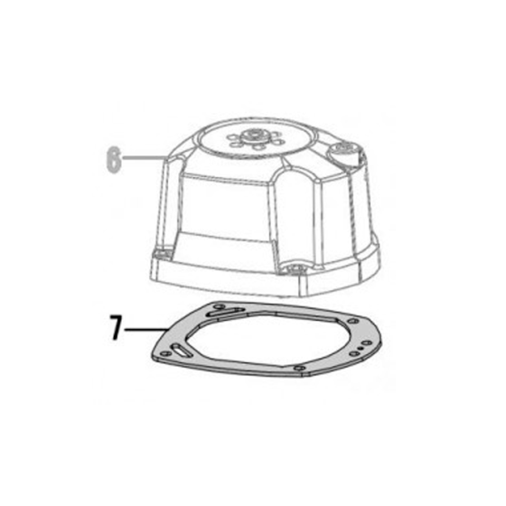 Прокладка крышки к CN70R-4 CN80R-7 CN90R-7 [520120]