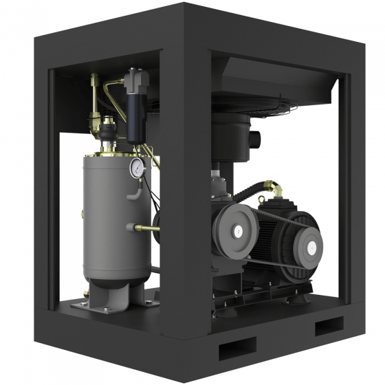 Винтовой компрессор с ременным приводом Harrison HRS-941500 - 8 бар (IP23)