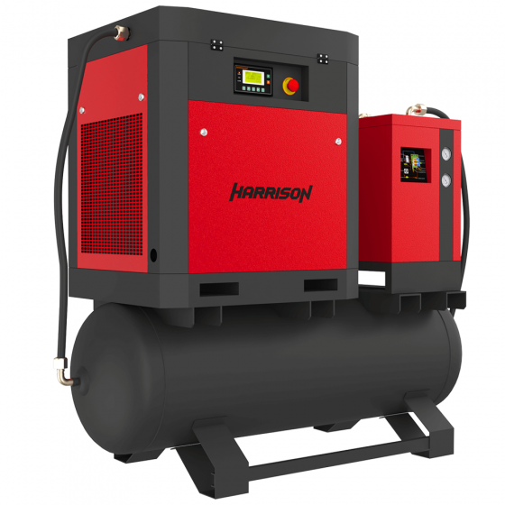 Винтовой компрессор с ременным приводом Harrison HRS-94750TD3 - 8 бар (IP54)