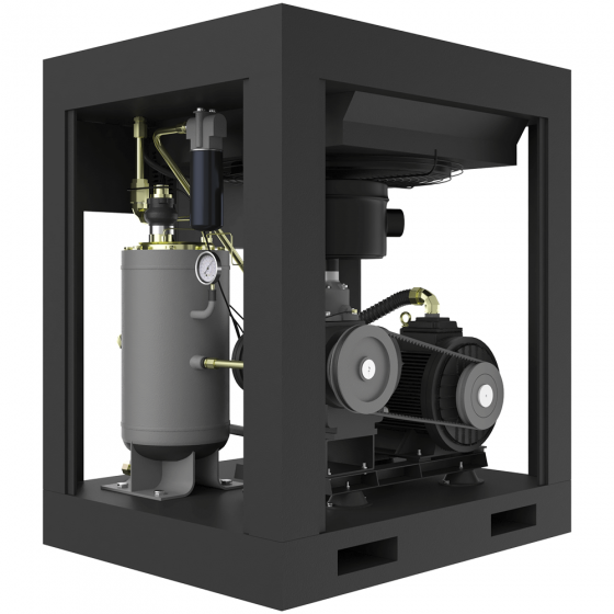 Винтовой компрессор с ременным приводом Harrison HRS-94700 - 12 бар (IP54)