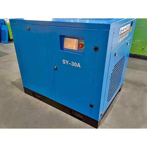 Винтовой компрессор SAYI SY-30A (10 бар, 3200 л/мин, 22 кВт, IP54)