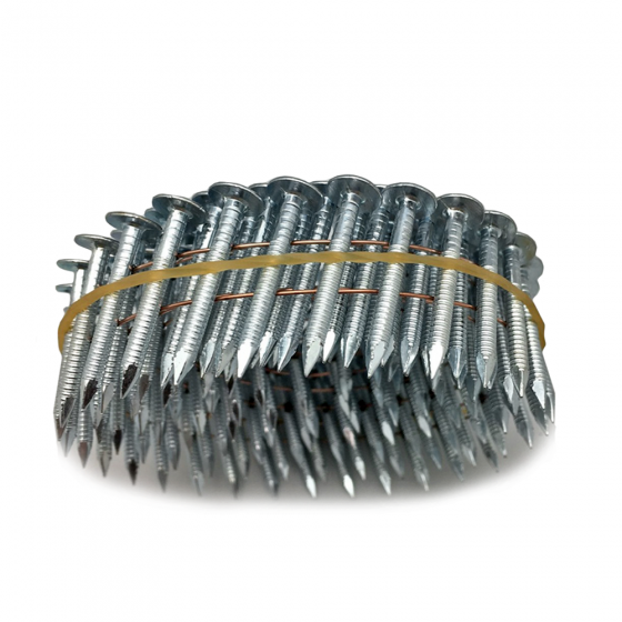Кровельные гвозди DPN 3.05/45 ершеные оцинкованные (5 мкм) / 7200шт // Trusty