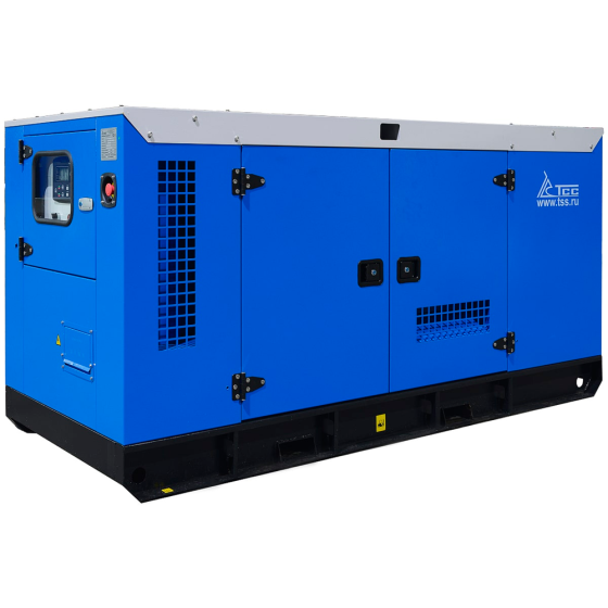 Дизельный генератор ТСС АД-100С-Т400-2РКМ26 в шумозащитном кожухе