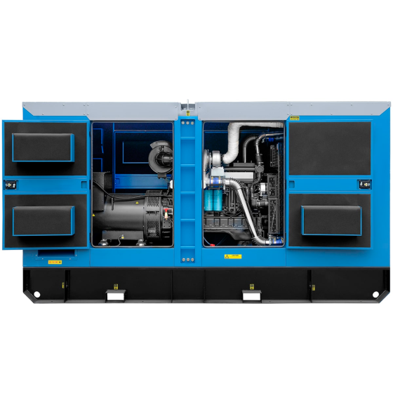 Дизельный генератор ТСС АД-300С-Т400 в шумозащитном кожухе