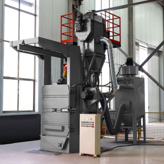 Дробеструйная установка с вертикальной загрузкой HRS-BCV1200