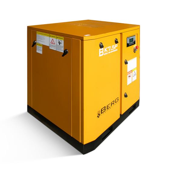 Винтовой компрессор Berg ВК-7.5Р - 8 бар (IP55)