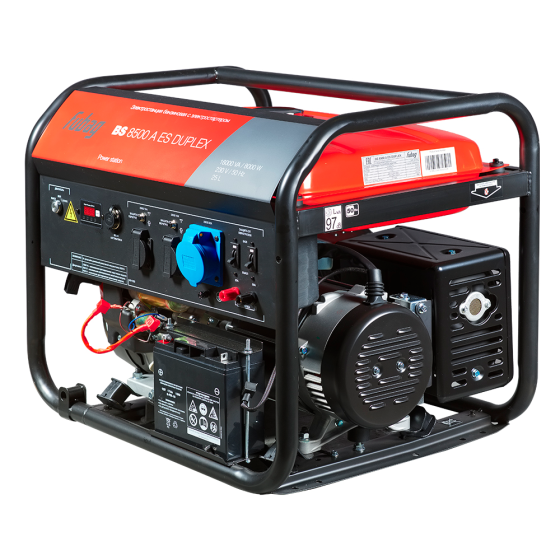 Бензиновая электростанция FUBAG BS 8500 A ES DUPLEX 