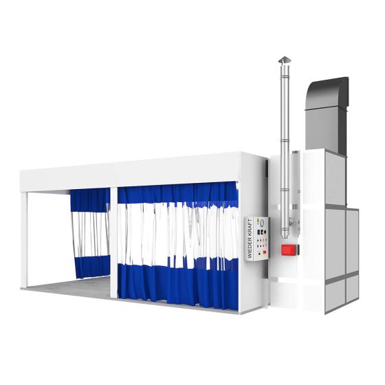 Пост подготовки к окраске с диагональным потоком воздуха WDK410M