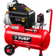 Отзыв на товар Компрессор Зубр «МАСТЕР», воздушный, поршневой, 1500Вт, 240л/мин, 24л., КПМ-240-24