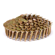 Отзыв на товар Гвозди кровельные барабанные 3,05/22 мм ершеные оцинкованные / 3600шт // FROSP